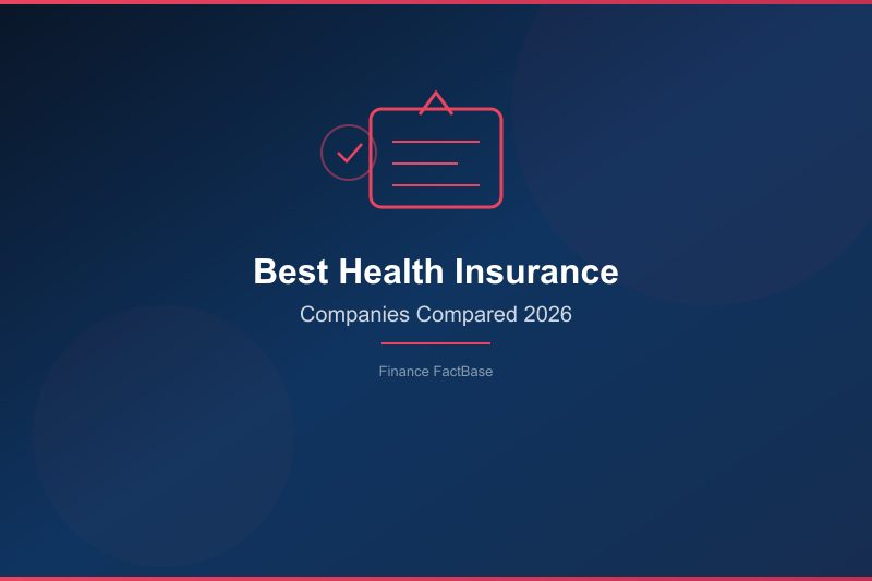 Health insurance comparison documents showing plan details and premium costs from top-rated companies