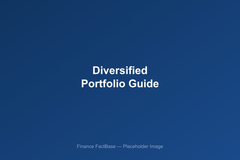 Visual representation of a diversified investment portfolio showing allocation across stocks, bonds, real estate, and other asset classes
