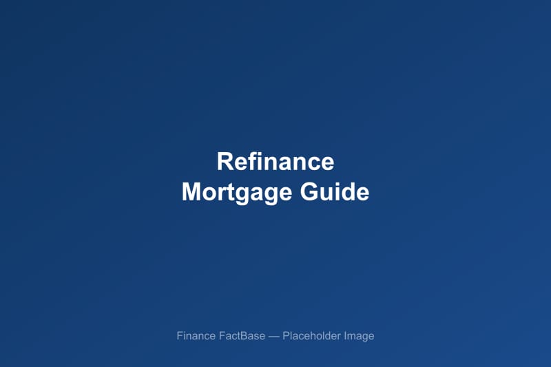 Homeowner reviewing mortgage refinance documents and comparing interest rates from multiple lenders