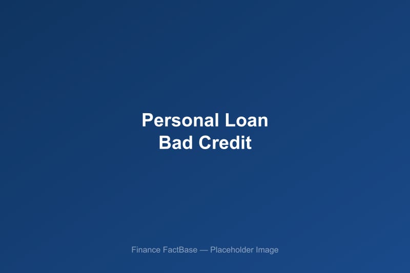 Person reviewing personal loan application documents with a calculator and credit score report on desk